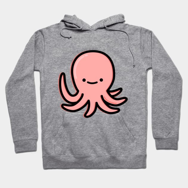 Cute Octopus Hoodie by happyfruitsart